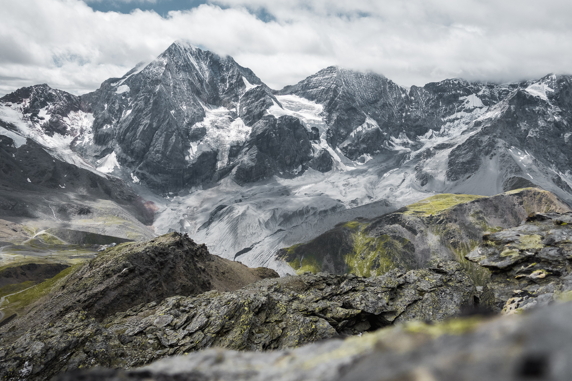 Eine abenteuerliche Genussrunde auf die Hintere Schöntaufspitze (3325 m) DSC04458